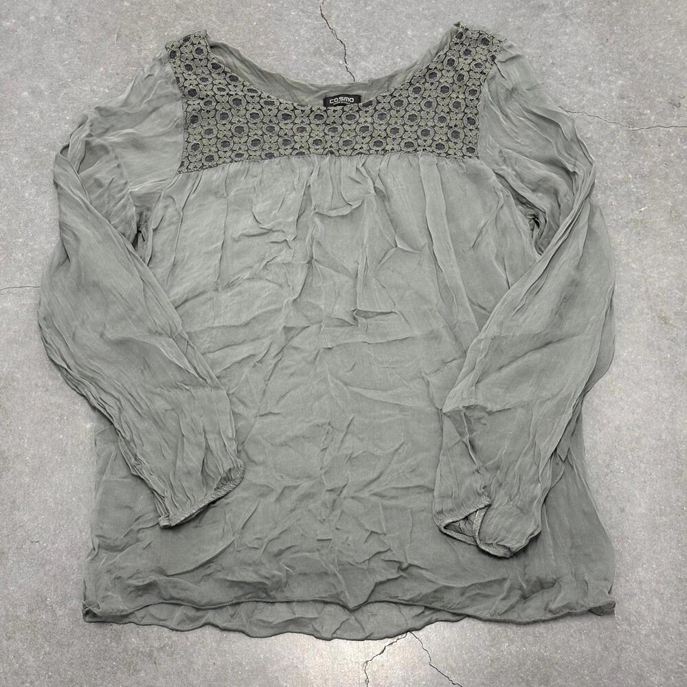 COSMO Made in Italy Silk Blouse